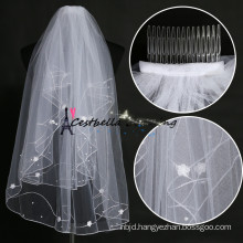 Cheap Wedding Veil At Sales White Bridal Veil Appliques Veil